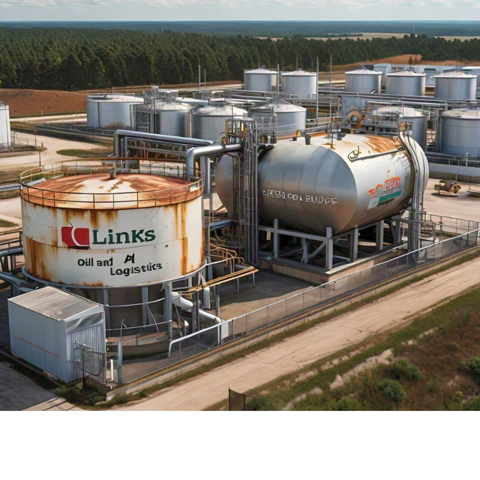 Oil storage Links oil and Logistics