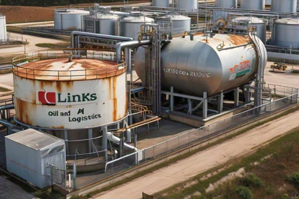 Oil storage Links oil and Logistics